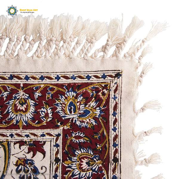 Persian Tapestry (Ghalamkar) Tablecloth, flowers Design 5