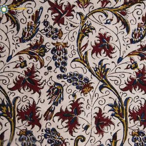Persian Tapestry (Ghalamkar) Tablecloth, flowers Design 10