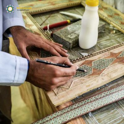 7 steps on how to do marquetry - 6