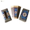 Persian Marquetry Spoon & Fork Box, Tissue Box and Trash Bin, Blue Eden Set Design 2