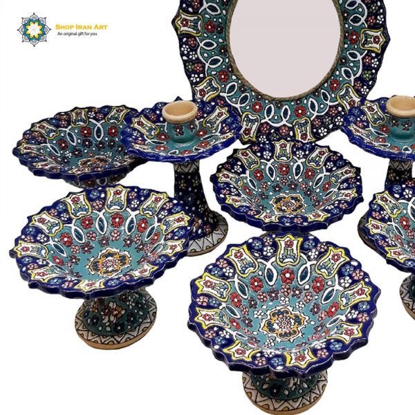 Haft-sin Decoration Set, Pottery Design 4