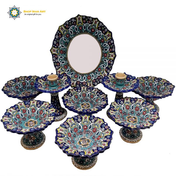 Haft-sin Decoration Set, Pottery Design 3