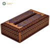 Persian Marquetry Khatam Kari Tissue Box, Christmas Offer 2