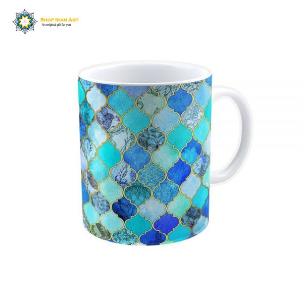 Persian Mug, Pure Tiles Design (Christmas Gift) 3