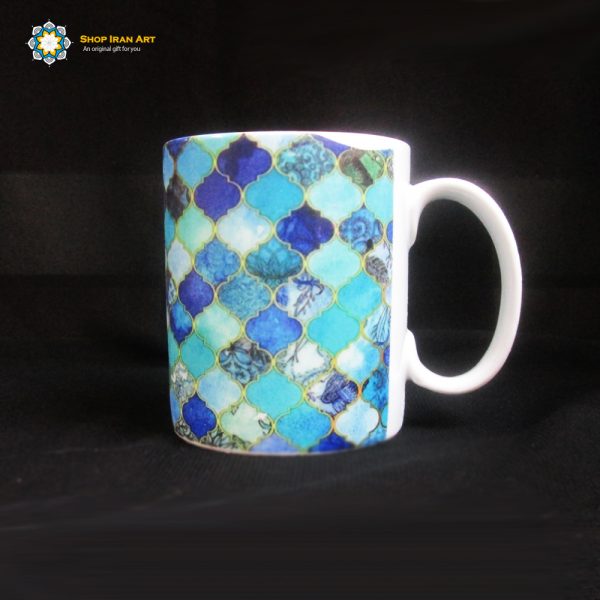 Persian Mug, Pure Tiles Design (Christmas Gift) 4