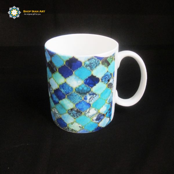 Persian Mug, Pure Tiles Design (Christmas Gift) 6