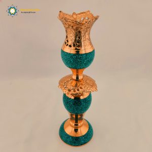 Persian Turquoise Candle Holder Set, Christmas Gift (2PCs) 8