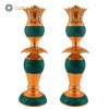 Persian Turquoise Candle Holder Set, Christmas Gift (2PCs) 1