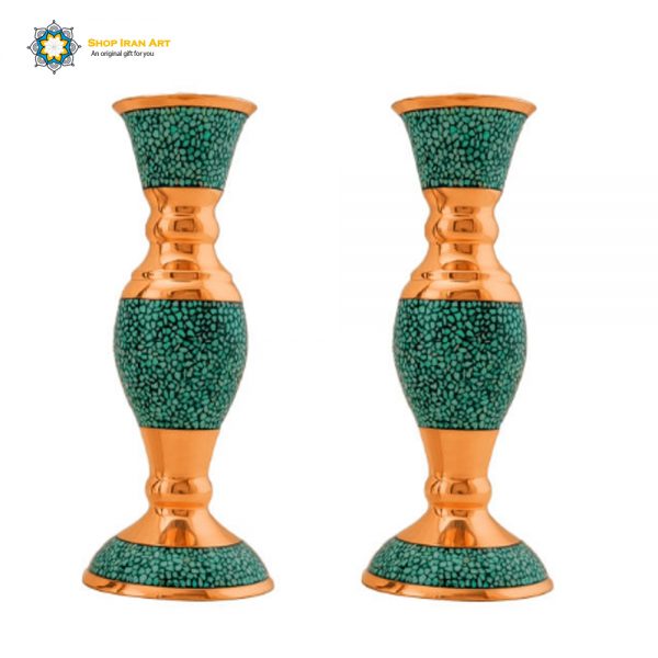 Persian Turquoise Candle Holder Set, Christmas Gift XS (2PCs) 3
