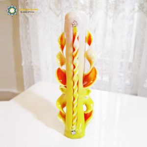 Hand Carved Candle, Oscar Design (25 cm height) 10