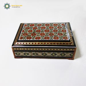 Persian Marquetry Jewelry Box, Love Stars Design 8