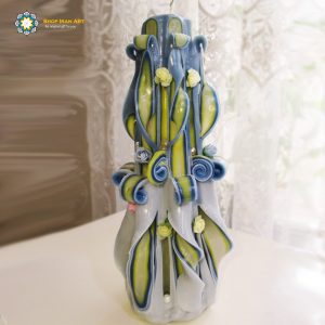 Hand Carved Candle, Aspiration Design (30 cm height) 20