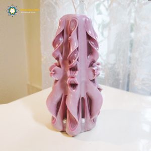 Hand Carved Candle, Love Rose Design (20 cm height/ Second Design) 13