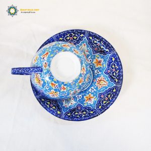 Minakari Persian Enamel Cup, Sky Garden Design 22