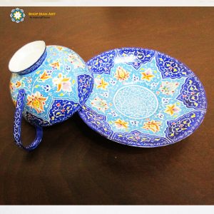 Minakari Persian Enamel Cup, Sky Garden Design 23