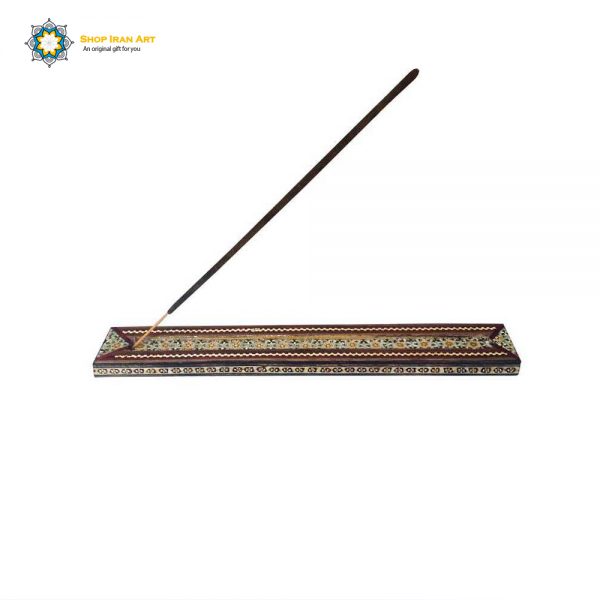 Persian Marquetry Incense Holder 4