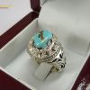 Silver Turquoise Ring, Oscar Design 1