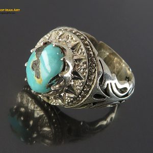 Silver Turquoise Ring, Oscar Design 16