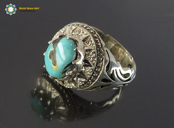 Silver Turquoise Ring, Oscar Design 9