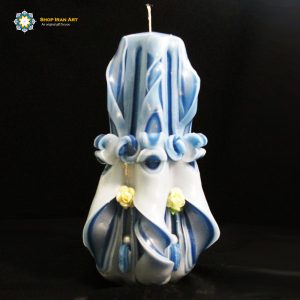 Hand Carved Candle, Bride & Groom (20 cm height/ Second Design) 24