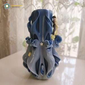 Hand Carved Candle, Bride & Groom (20 cm height/ Second Design) 22