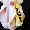 Hand Carved Candle, Bride & Groom (20 cm height/ 4th Design) 1