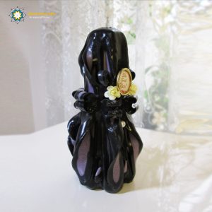 Hand Carved Candle, Passed Away Design (20 cm height) 9