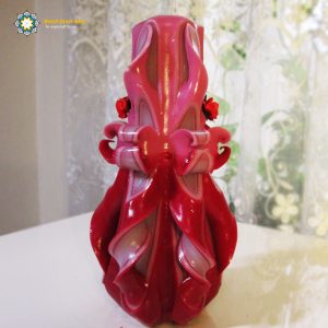 Hand Carved Candle, Passionate LOVE Design (20 cm height) 24