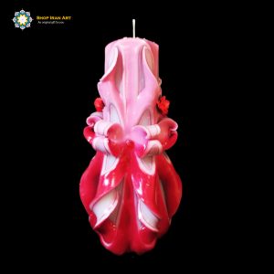 Hand Carved Candle, Passionate LOVE Design (20 cm height) 17