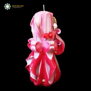 Hand Carved Candle, Passionate LOVE Design (20 cm height) 18