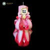 Hand Carved Candle, Passionate LOVE Design (20 cm height) 1