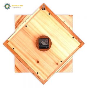 Handmade Wall Clock, Khatam-kari, Miniature Design 4