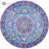 Mina-kari Persian Enamel Plate, Fidelity Design 1