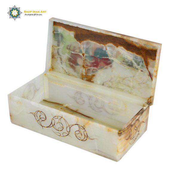 Persian Marble Tissue Box, Women Design 5