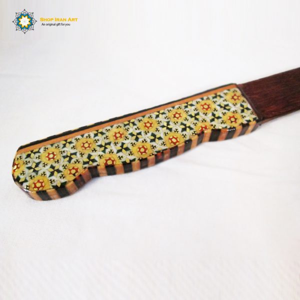 Persian Marquetry Letter Opener Knife 5