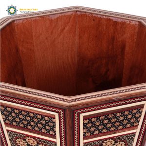 Persian Marquetry Spoon & Fork Box, Tissue Box and Trash Bin, Pro Design 14