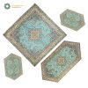 Termeh Luxury Tablecloth, Asia Design (4 PCs) 1