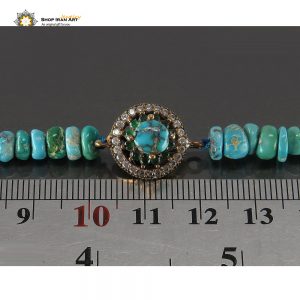 Persian Turquoise Bracelet, Mercury Design 9
