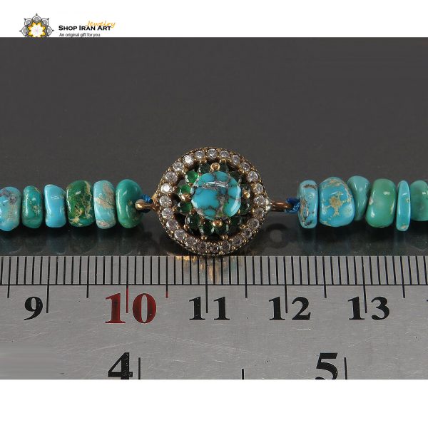 Persian Turquoise Bracelet, Mercury Design 4