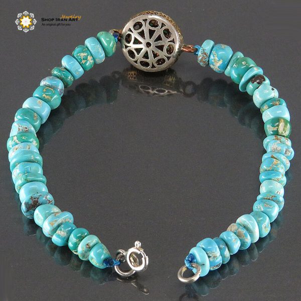 Persian Turquoise Bracelet, Mercury Design 6