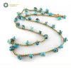 Persian Turquoise Necklace, Sparkle Design 2