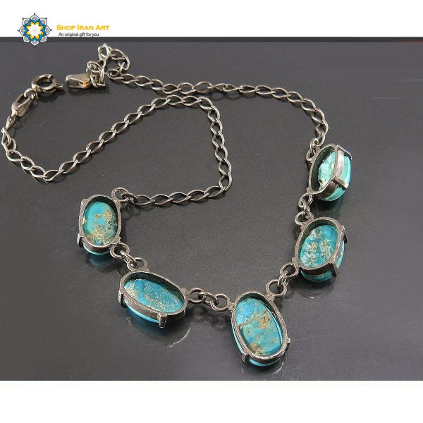 Persian Turquoise Necklace, Spring Design 4