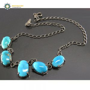 Persian Turquoise Necklace, Spring Design 10