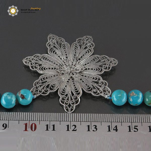 Persian Turquoise Necklace, The Sun Design 3