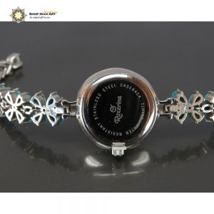 Silver & Turquoise Women Watch, Royal Design 9