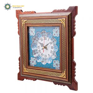 Handmade Wall Clock, Minakari & Khatam-kari, Oscar Design