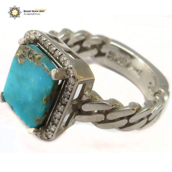 Silver Turquoise Ring, New Era Design