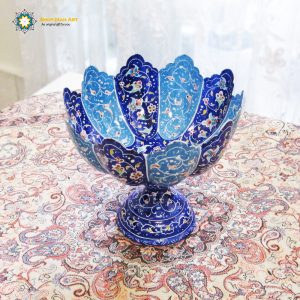 Minakari Persian Enamel Dish, Sky Garden Design