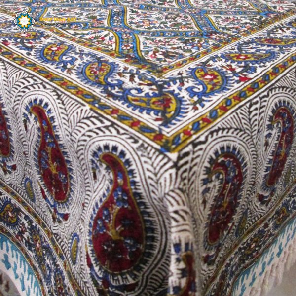 Persian Tapestry (Ghalamkar) Tablecloth, Señora Design