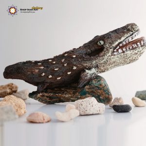 Driftwood Statue, The Kind Crocodile (4)